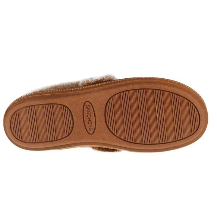 Moteriškos šlepetės Skechers Cozy Campfire-Team Toasty, rudos