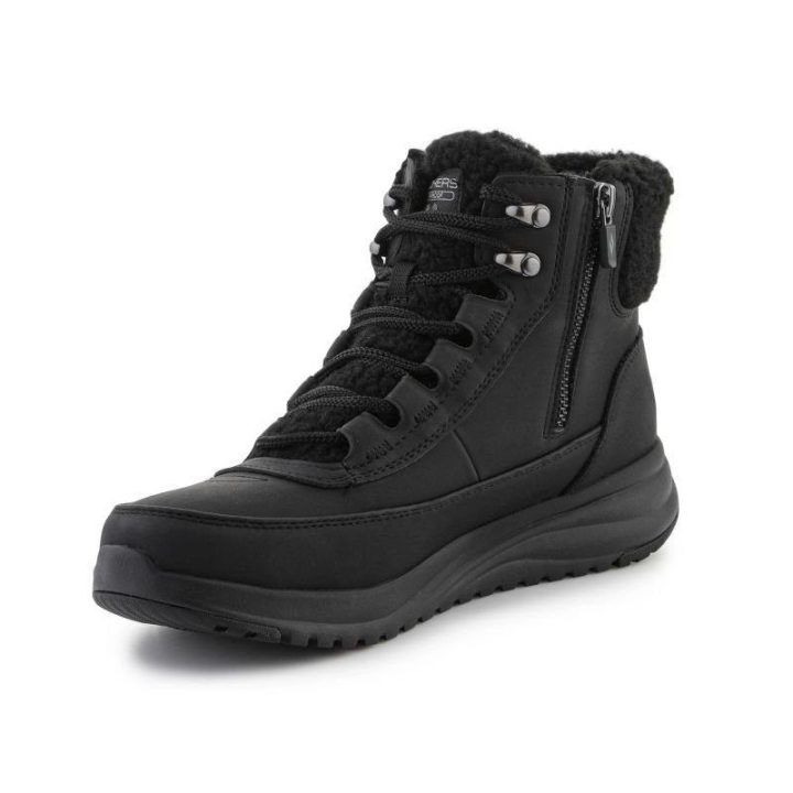 Moteriški žieminiai aulinukai Skechers On-The-Go Stellar, juodi
