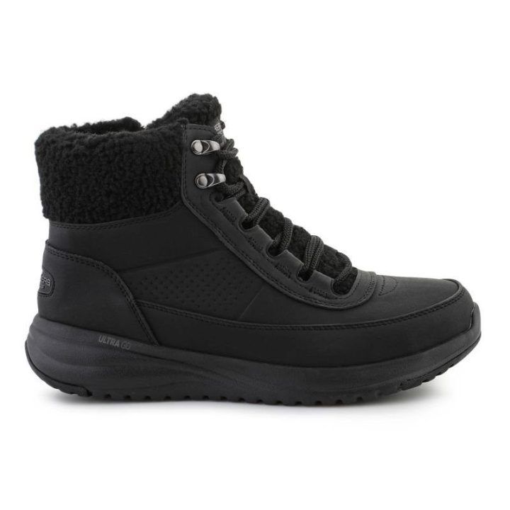 Moteriški žieminiai aulinukai Skechers On-The-Go Stellar, juodi