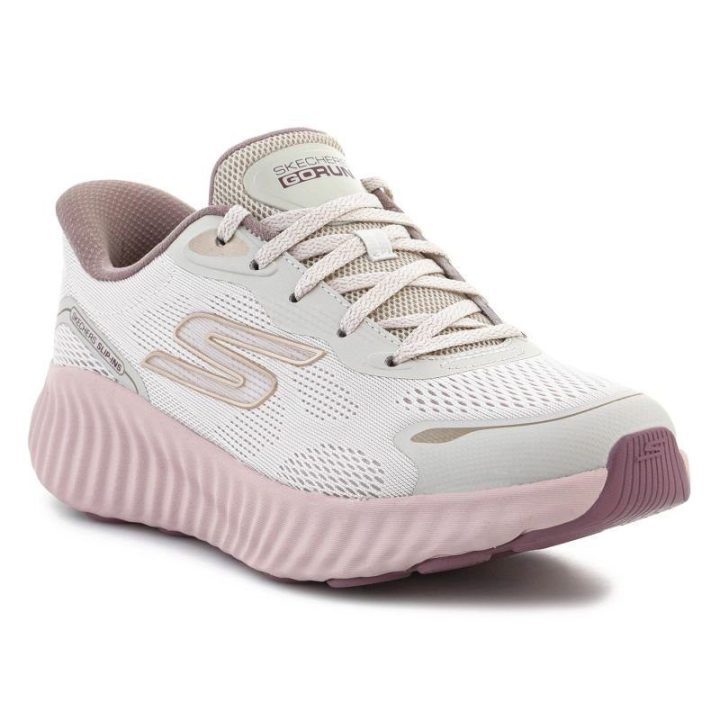 Moteriški bėgimo bateliai Skechers Go Run Now Regent, natūralios spalvos
