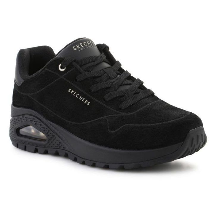 Moteriški žieminiai batai Skechers Uno Rugged-ChillProof, juodi
