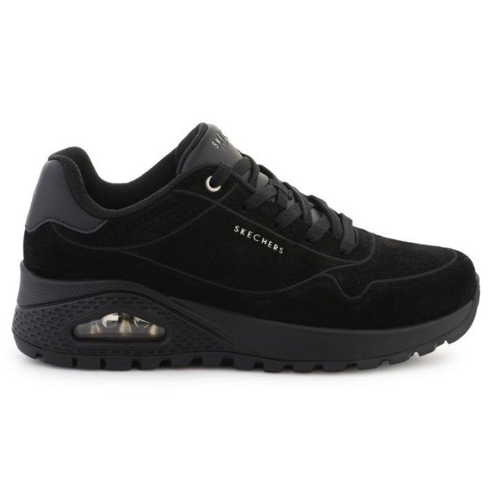 Moteriški žieminiai batai Skechers Uno Rugged-ChillProof, juodi