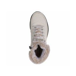Moteriški žieminiai aulinukai Skechers Glacial Ultra, natūralių ir juodų spalvų