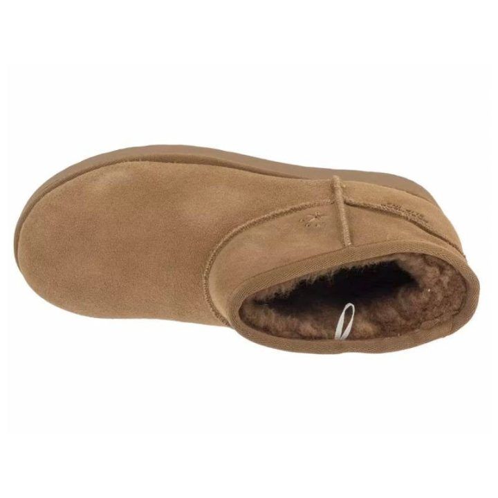 Moteriški įspiriami aulinukai Skechers Slip-Ins Keep Cozy, kaštoniniai