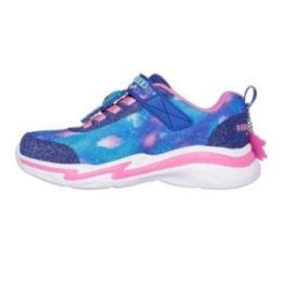 Vaikiški sportbačiai Skechers Snuggle Sneaks, tamsiai mėlyni / įvairiaspalviai