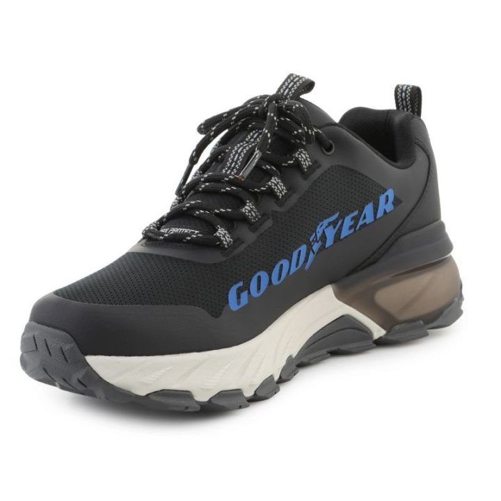 Vyriški sportbačiai Skechers Max Protect-Fast Track, juodi ir pilki
