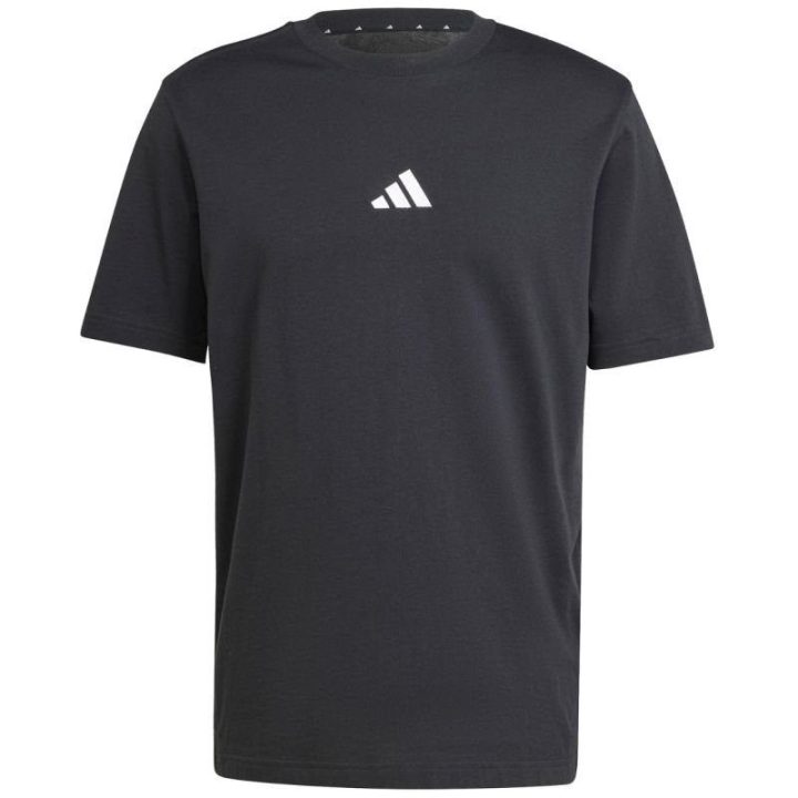 Vyriški medvilniniai marškinėliai adidas Essentials, juodi