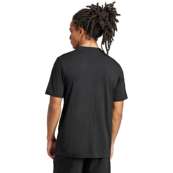 Vyriški medvilniniai marškinėliai adidas Essentials, juodi