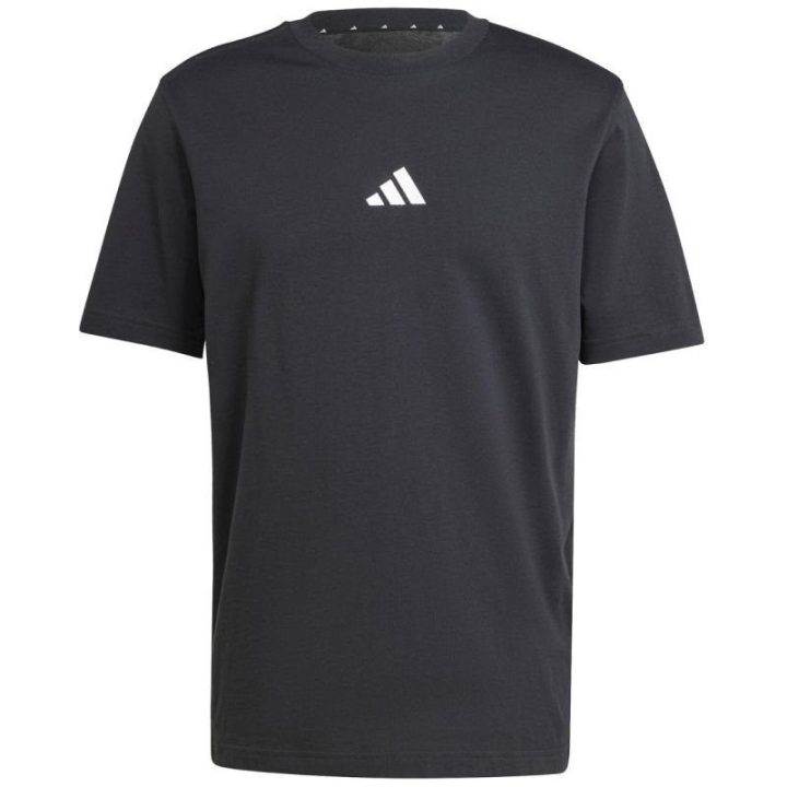 Vyriški medvilniniai marškinėliai adidas Essentials, juodi