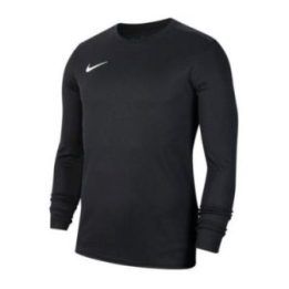 Vaikiški marškinėliai ilgomis rankovėmis Nike Park VII, juodi