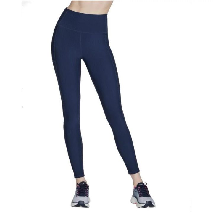 Moteriškos tamprės Skechers GO Flex Rib, tamsiai mėlynos