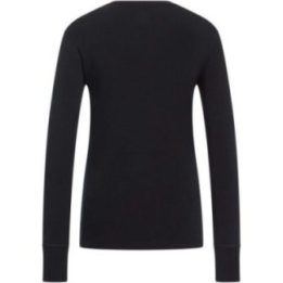 Moteriški merino vilnos marškinėliai Odlo BL TOP Merino 260, juodi