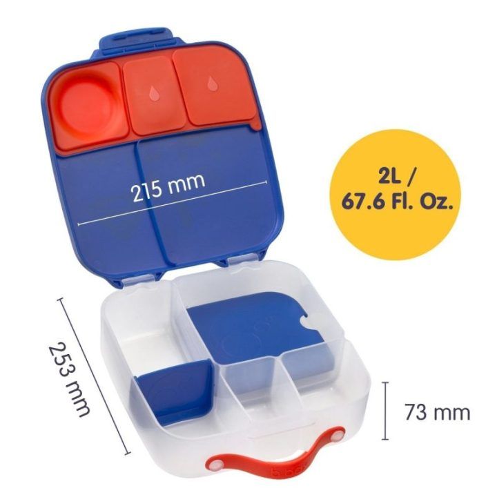 Vaikiška priešpiečių dėžutė su Supermenu b.box, 2 l