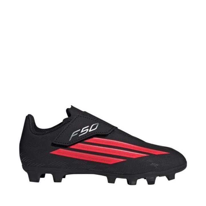 Vaikiški futbolo bateliai su lipuku adidas F50 Club Vel