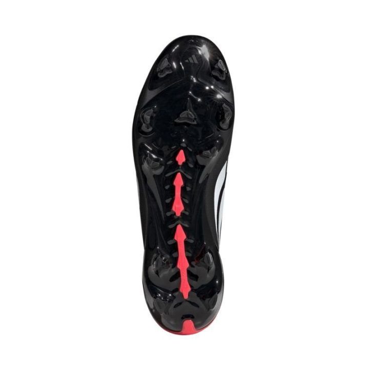 Vaikiški futbolo bateliai FG adidas Predator, juodi