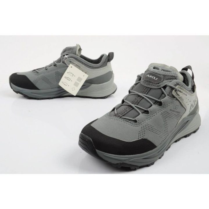 Moteriški žygio batai su GORE-TEX membrana AKU Omnia V-Light GTX, pilki