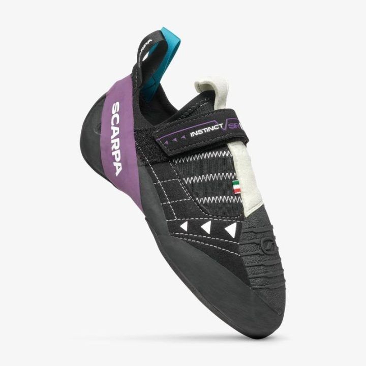 Laipiojimo bateliai Scarpa Instinct VSR LV, 37,5, juodi ir violetiniai