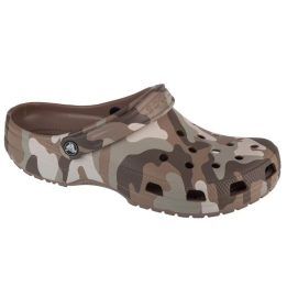 Vyriškos klumpės Crocs Classic Printed Camo, rudos