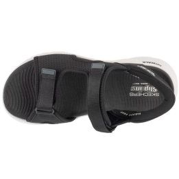 Moteriškos įspiriamos basutės Skechers Go Walk Flex, juodos