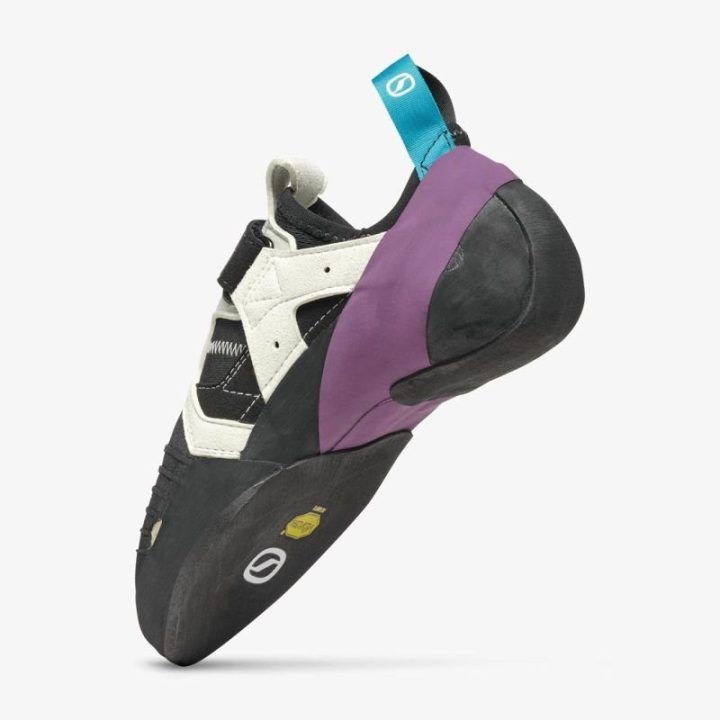 Laipiojimo bateliai Scarpa Instinct VSR LV, juodi/violetiniai/pieno