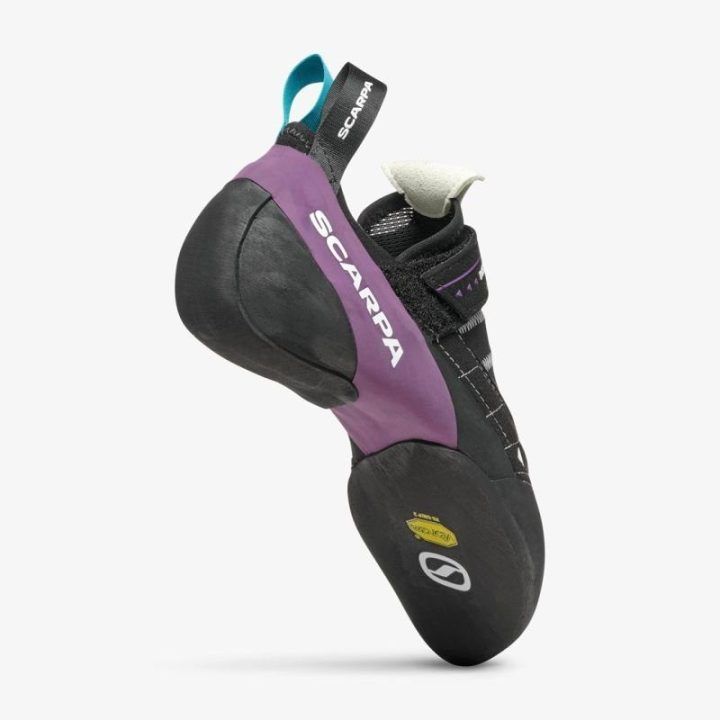 Laipiojimo bateliai Scarpa Instinct VSR LV, 38,5, juodi ir violetiniai