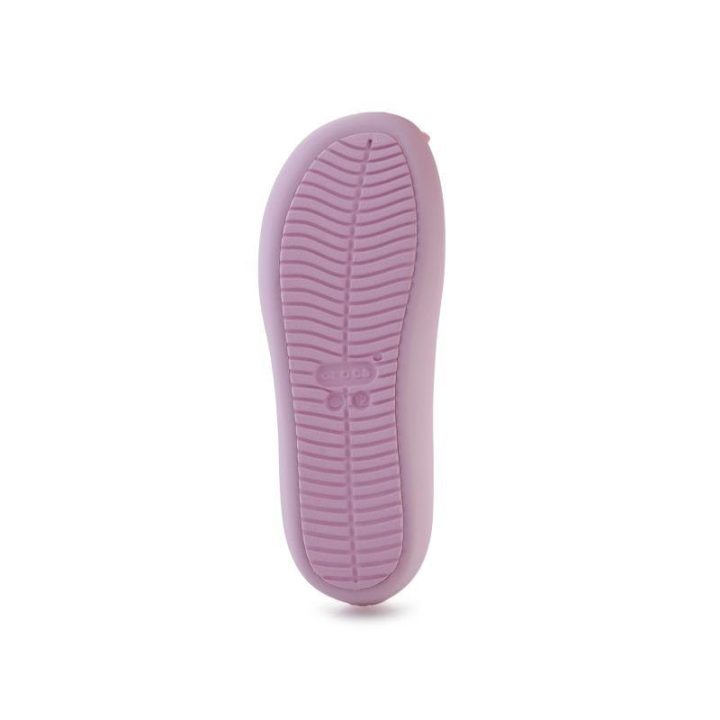 Vaikiškos basutės su kaspinu Crocs Brooklyn Bow Flat, aukso
