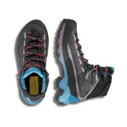 Vyriški žygio batai La Sportiva Aequilibrium Hike GTX, tamsiai pilki ir ryškiai mėlyni