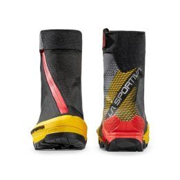 Vyriški žygio batai La Sportiva Aequilibrium Top GTX, juodi ir geltoni