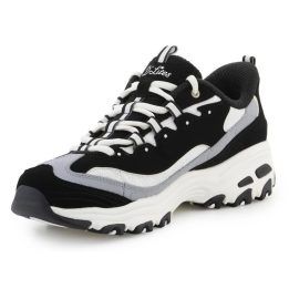 Moteriški įspiriami sportbačiai Skechers, juodi ir natūralios spalvos