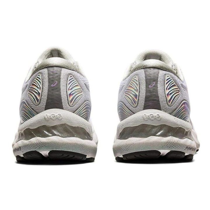Moteriški sportbačiai ASICS GEL-NIMBUS 23, pilki ir balti