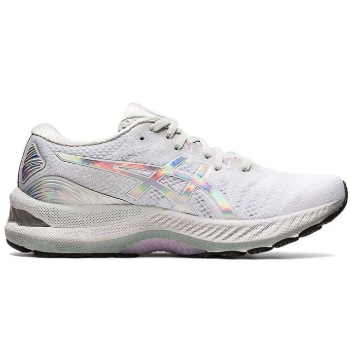 Moteriški sportbačiai ASICS GEL-NIMBUS 23, pilki ir balti
