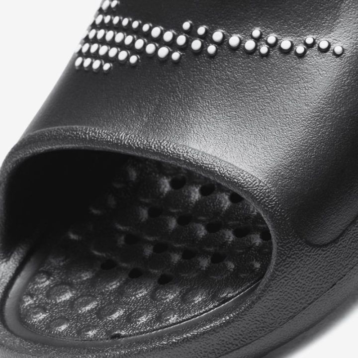 Vyriškos šlepetės dušui Nike Victori One, juodos