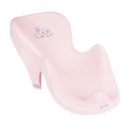 Kūdikių maudymosi kėdutė su zuikučiais Tega, šviesiai rožinė