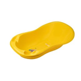 Kūdikio vonelė su vandens išleidimo anga Tega Lux Monsters, 102 cm, geltona
