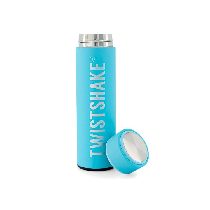Termosas Twistshake Hot or Cold, 420 ml, mėlynas