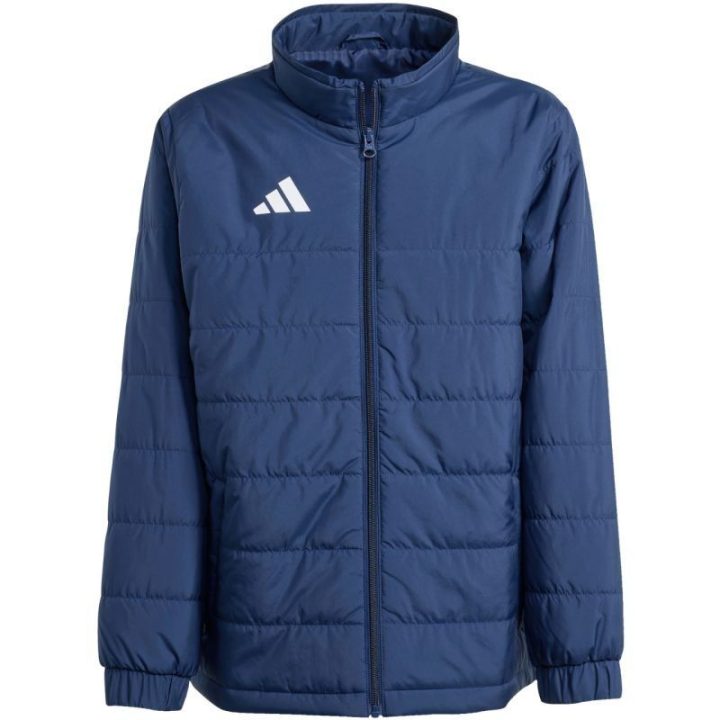 Vaikiška dygsniuota striukė adidas Entrada 26 Light, tamsiai mėlyna