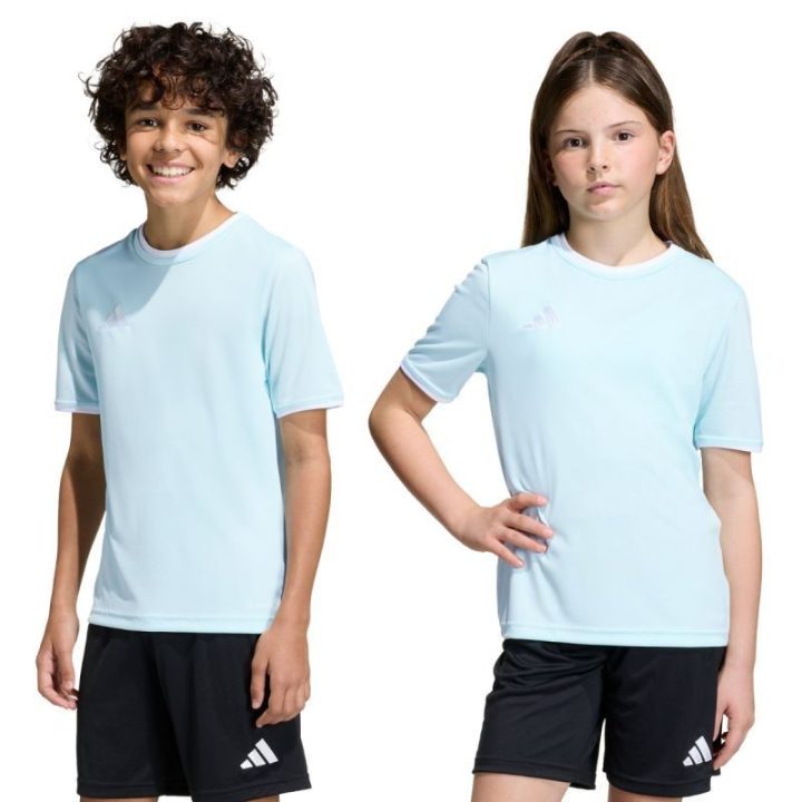 Vaikiški futbolo marškinėliai adidas Entrada 26, žydri