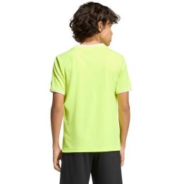 Vaikiški futbolo marškinėliai adidas Entrada 26, neoniniai geltoni