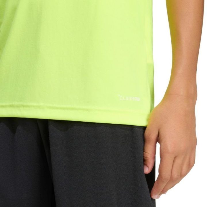Vaikiški futbolo marškinėliai adidas Entrada 26, neoniniai geltoni