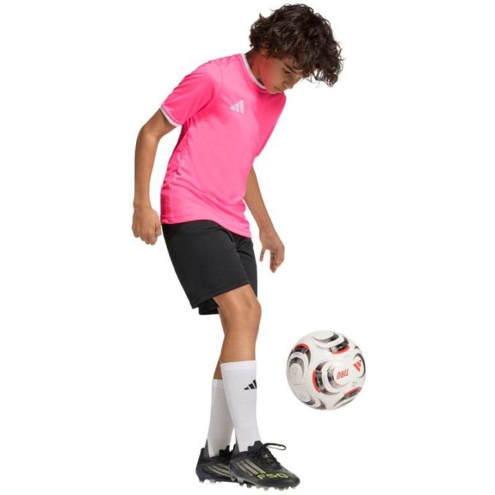 Vaikiški futbolo marškinėliai adidas Entrada 26, rožiniai