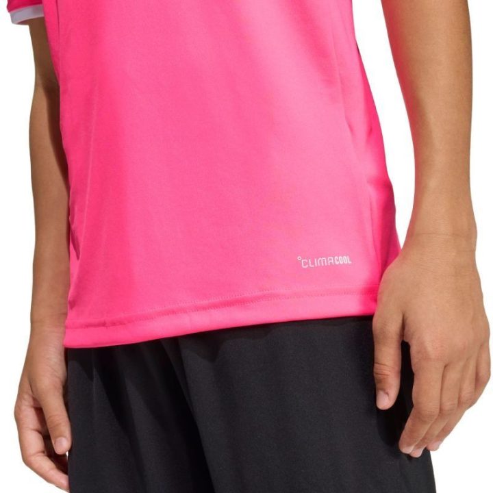 Vaikiški futbolo marškinėliai adidas Entrada 26, rožiniai