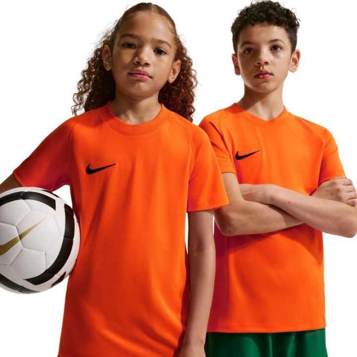 Vaikiški marškinėliai Nike Dri-Fit Park VIII, oranžiniai