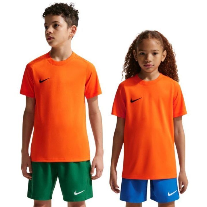 Vaikiški marškinėliai Nike Dri-Fit Park VIII, oranžiniai