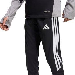 Vaikiškos treniruočių kelnės adidas Tiro 26, juodos ir baltos