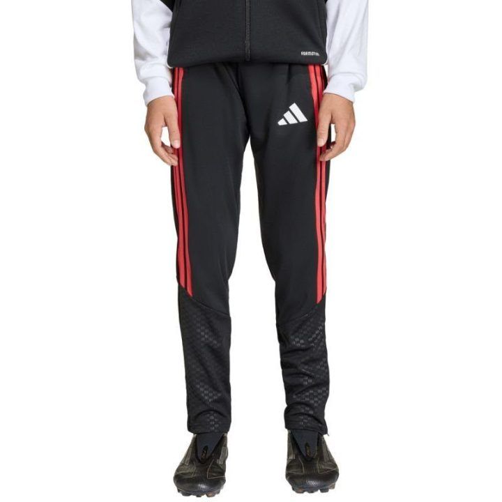 Vaikiškos kelnės adidas Tiro 26, juodos ir raudonos
