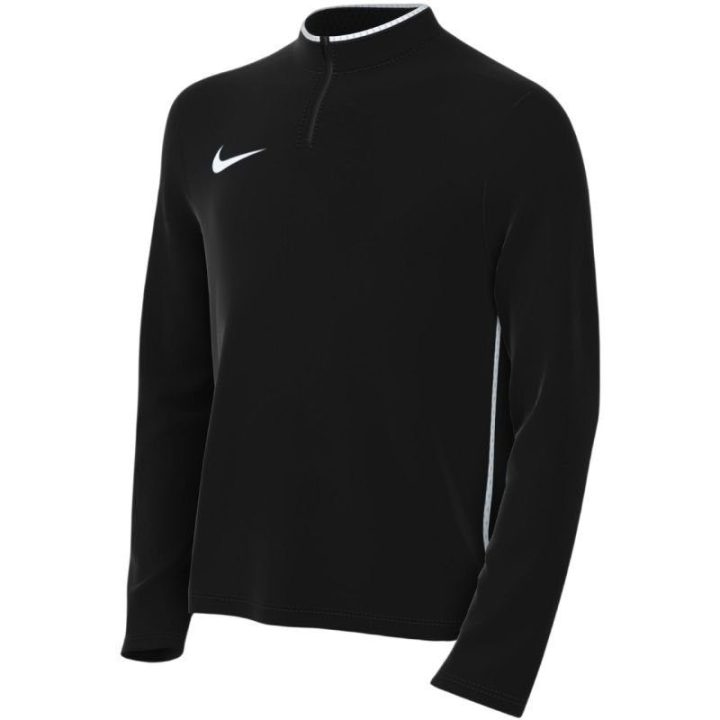 Vaikiškas džemperis su 1/4 užtrauktuku Nike Dri-Fit Park, juodas