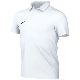 Vaikiški medvilniniai polo marškinėliai Nike Park 26, balti