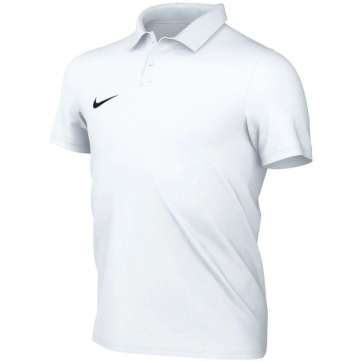 Vaikiški medvilniniai polo marškinėliai Nike Park 26, balti
