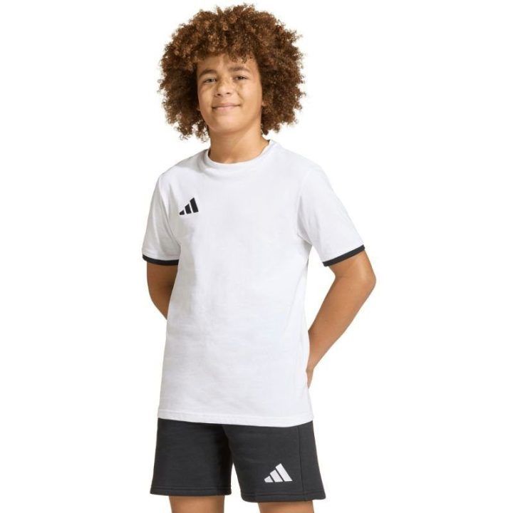 Vaikiški marškinėliai adidas Entrada 26, balti