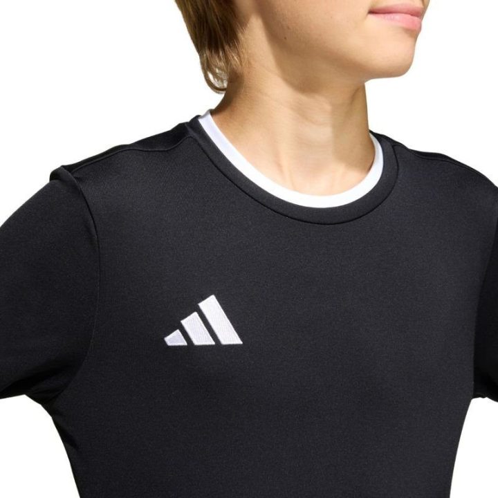 Vaikiški futbolo marškinėliai adidas Entrada 26, juodi